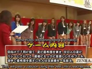 Subtitrate bottomless japonez embarrassing grup joc