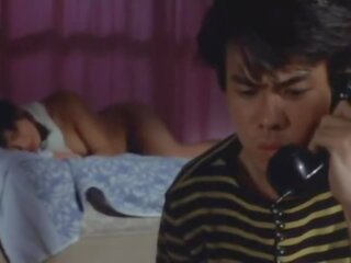Miho jun(美保純) i rosa curtain (1982) fullt vis