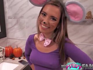 Enchantress Step-sister Is Dressed As a Mouse Gets Big pecker Pounding