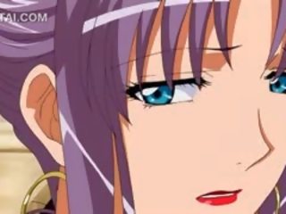 Epror marrjenëgojë në përshkrim i hollësishëm me gjoksmadhe anime hottie