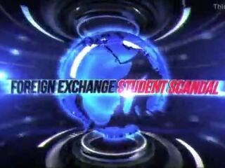 Молодий японська freaky іноземних exchange студент спіймана в x номінальний фільм скандал