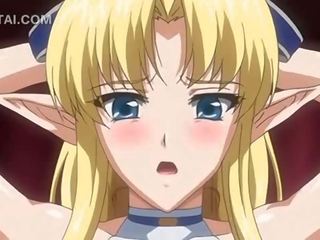 Smashing bjonde anime fairy kuçkë shembur e pacensuruar