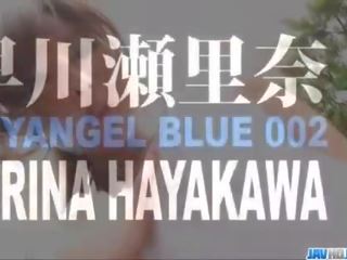 Serina Hayakawa amazes with her double johnson sucking