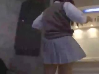 Mal inocente jovem grávida japonesa escola amada exposição dela apertada calcinha !