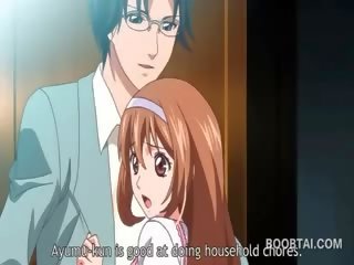 Rūdmataina anime skola lelle seducing viņai delightful skolotāja