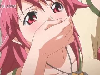Rózsaszín hajú anime aprósütemény pina szar ellen a