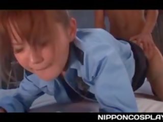 Glorious Ass Jap Police Woman Slit Pounded And Mouth Fucked Hard